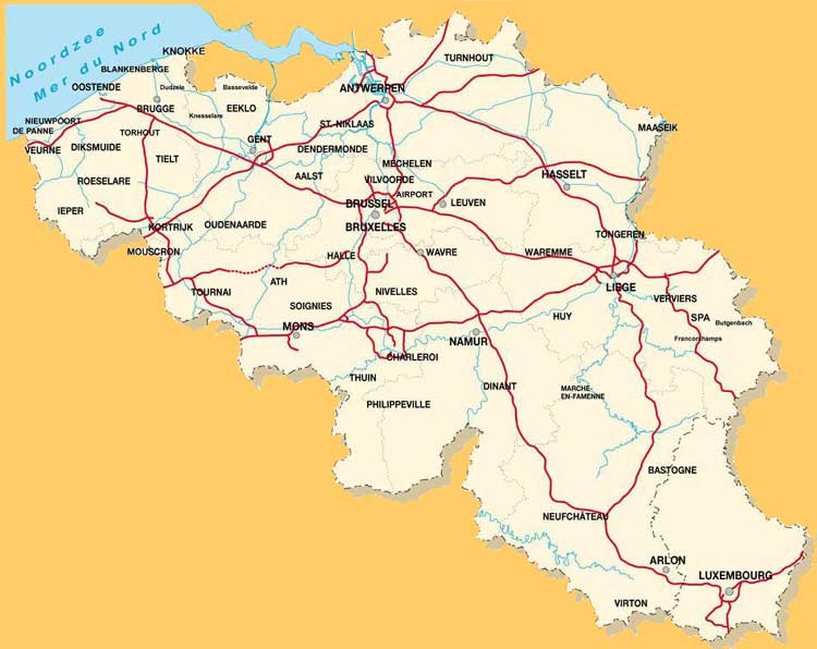 map belgium Mechelen