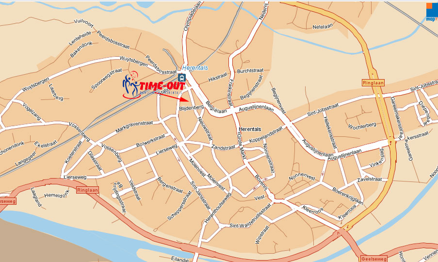 Turnhout districts map