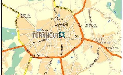 Turnhout map
