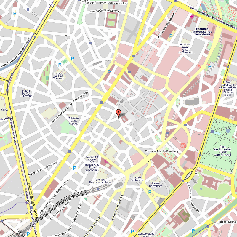 Verviers map