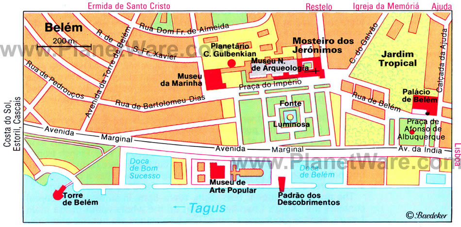 Belem Map