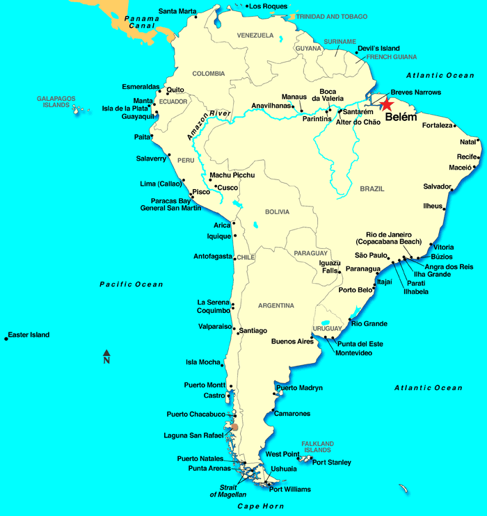 Belem Map