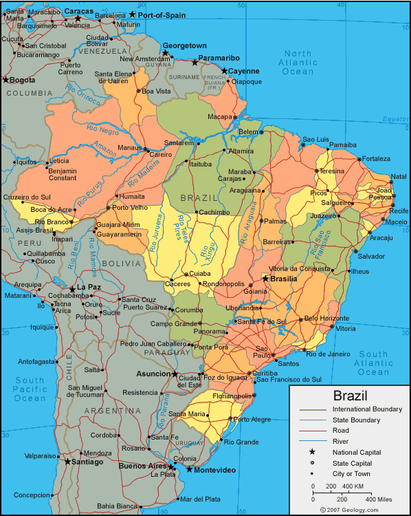 Brazil Map