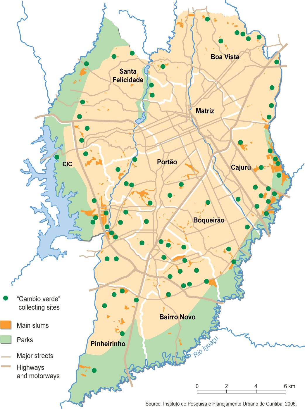 Curitiba City Map