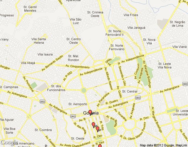 Goiania map
