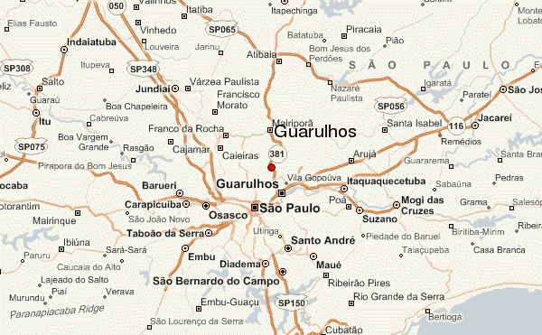 Guarulhos map