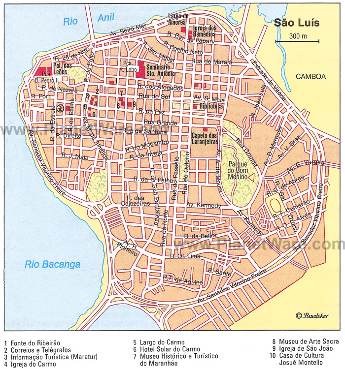 Sao Luis map
