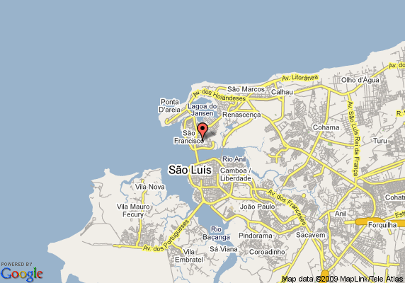 Sao Luis City Map