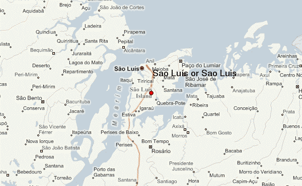 Sao Luis Map