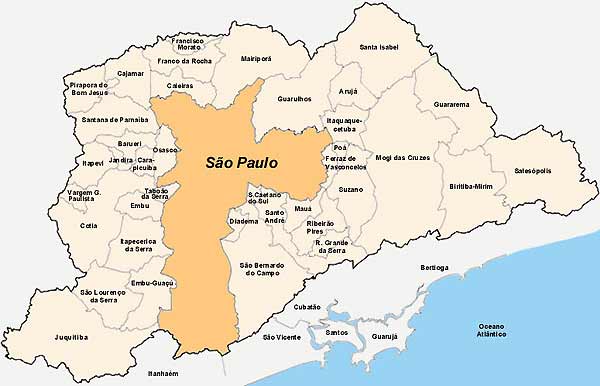 greater sao paulo map