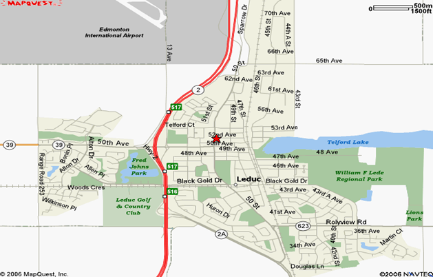 Leduc map