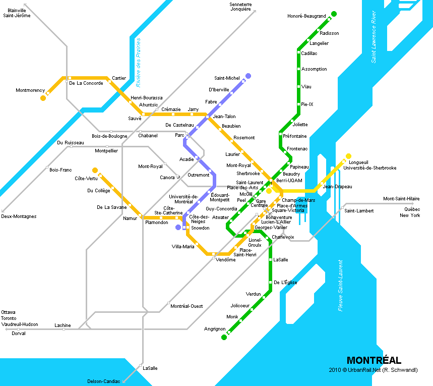 Montreal Map