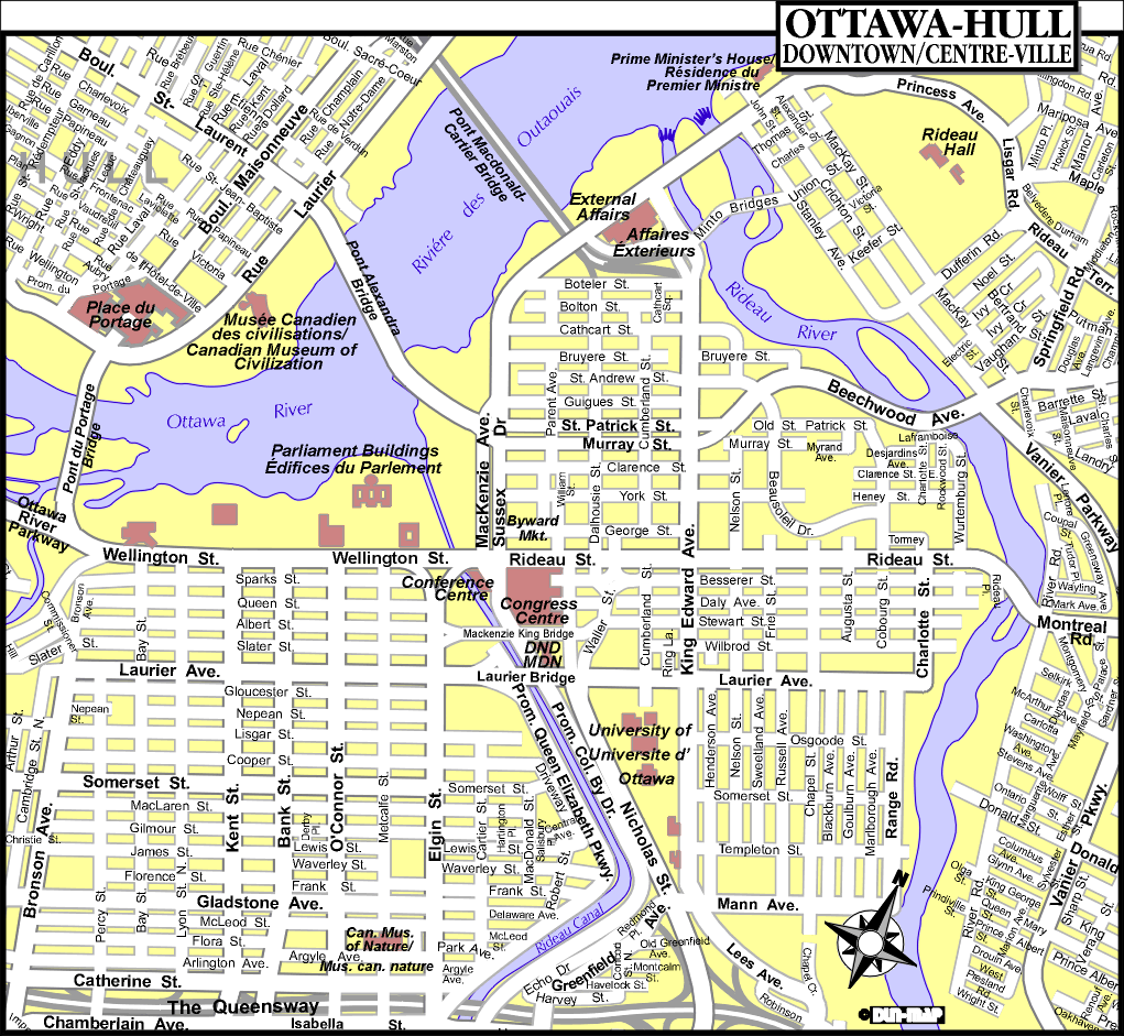Ottawa map