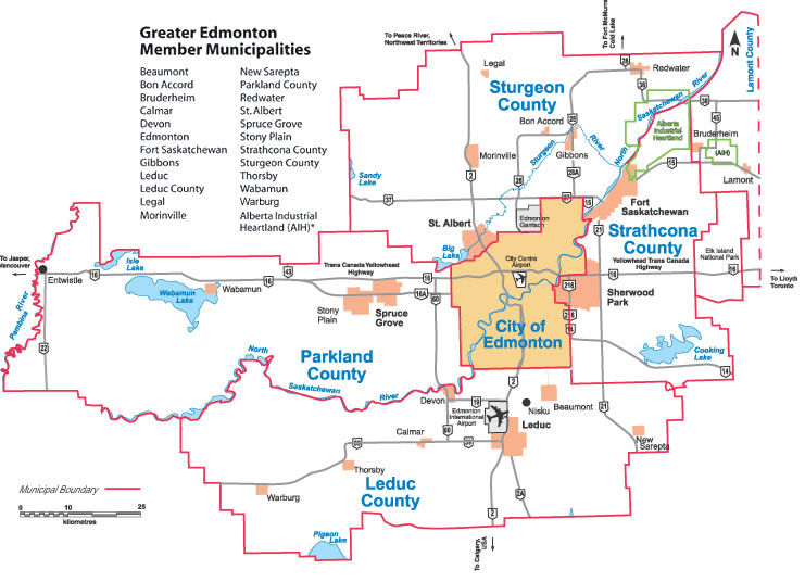 Quebec Cities Road Map