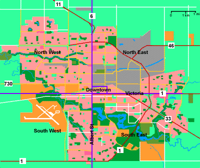 Regina Map