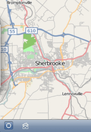 Sherbrooke map