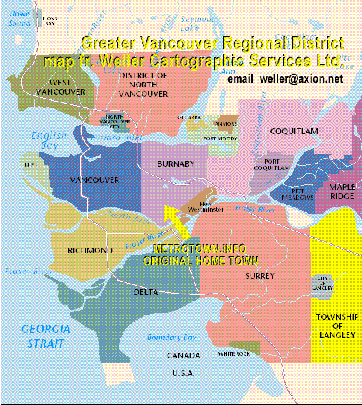 Vancouver county map