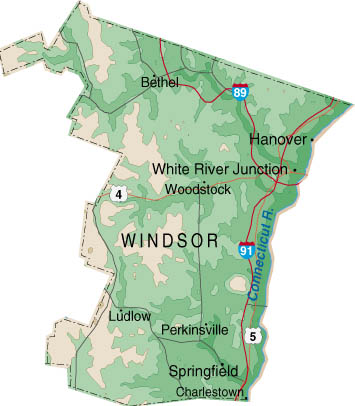 Windsor map