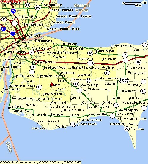 map of Windsor