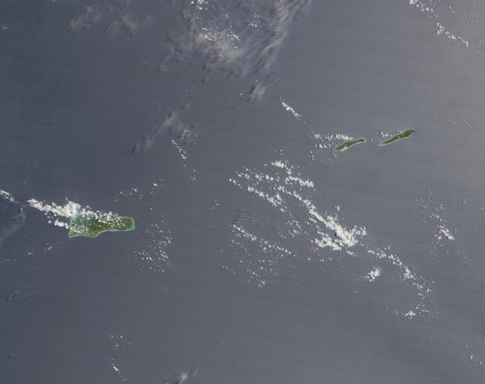 Satellite Image Photo Cayman Islands