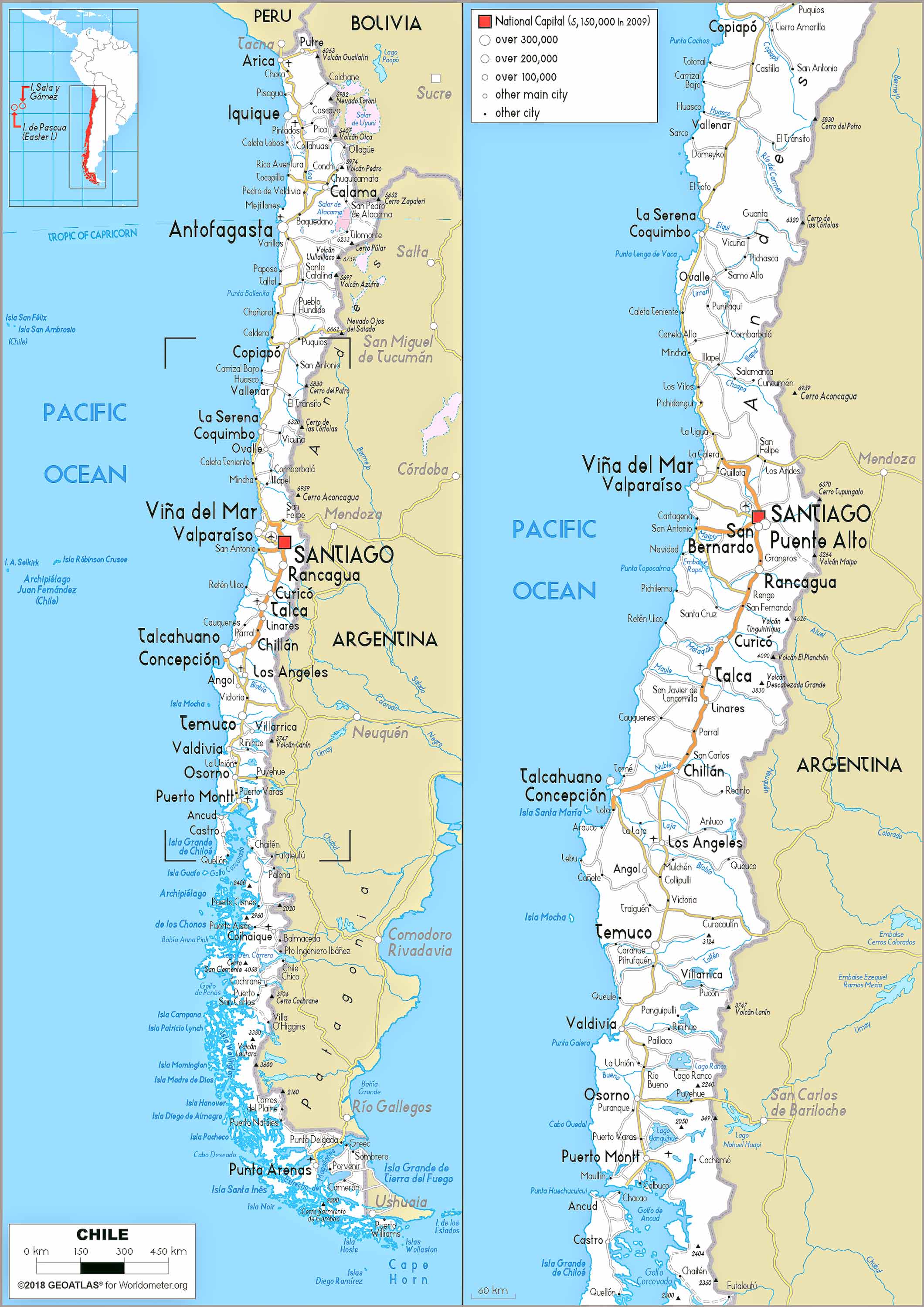 Chile Road Map