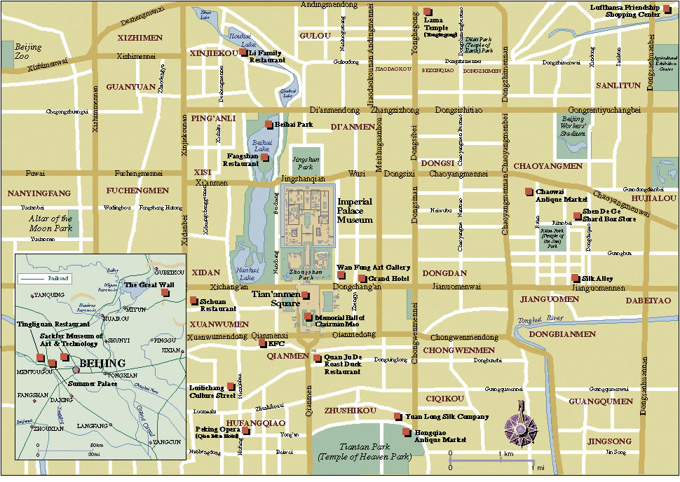 beijing city map