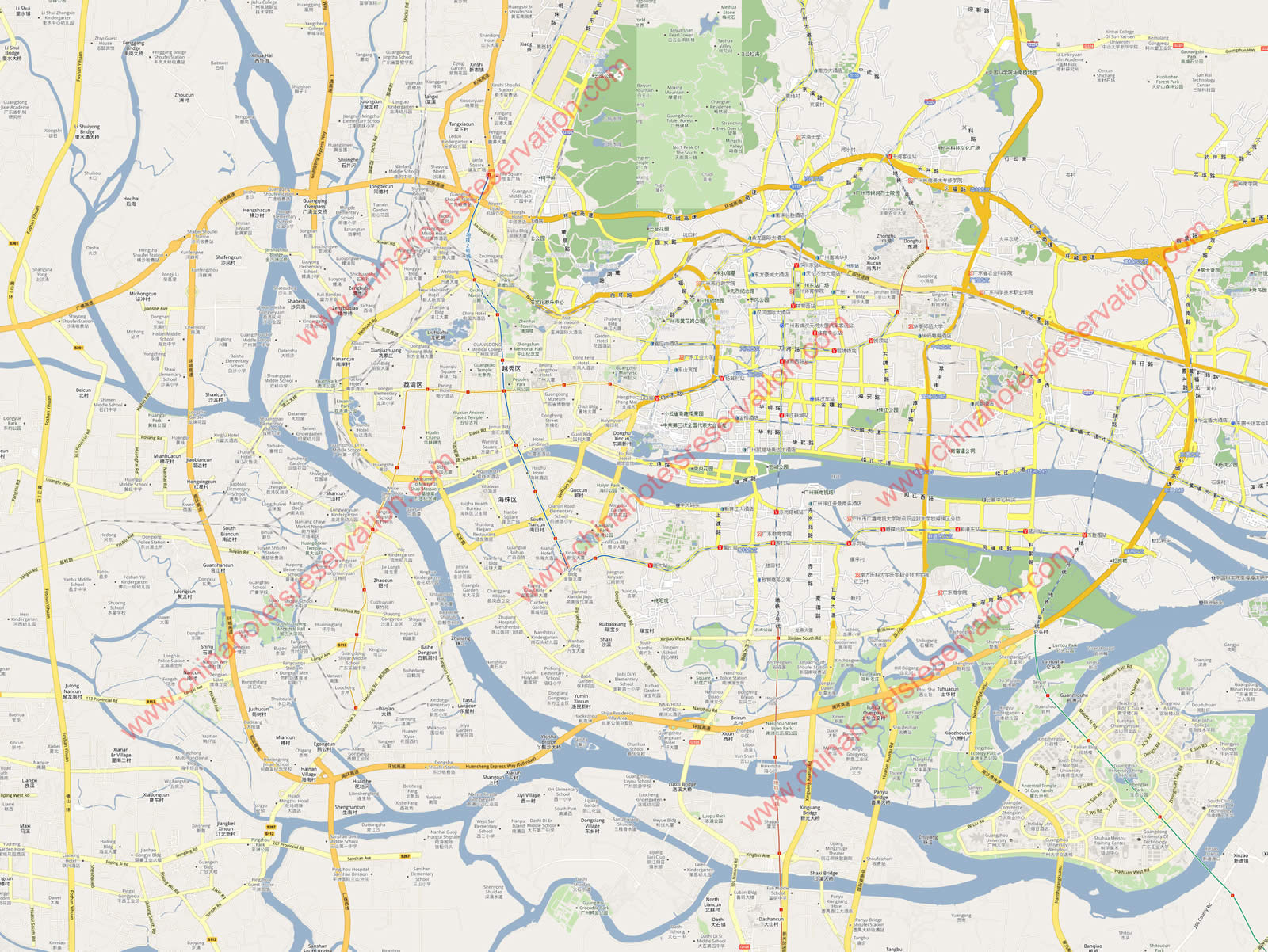 guangzhou map