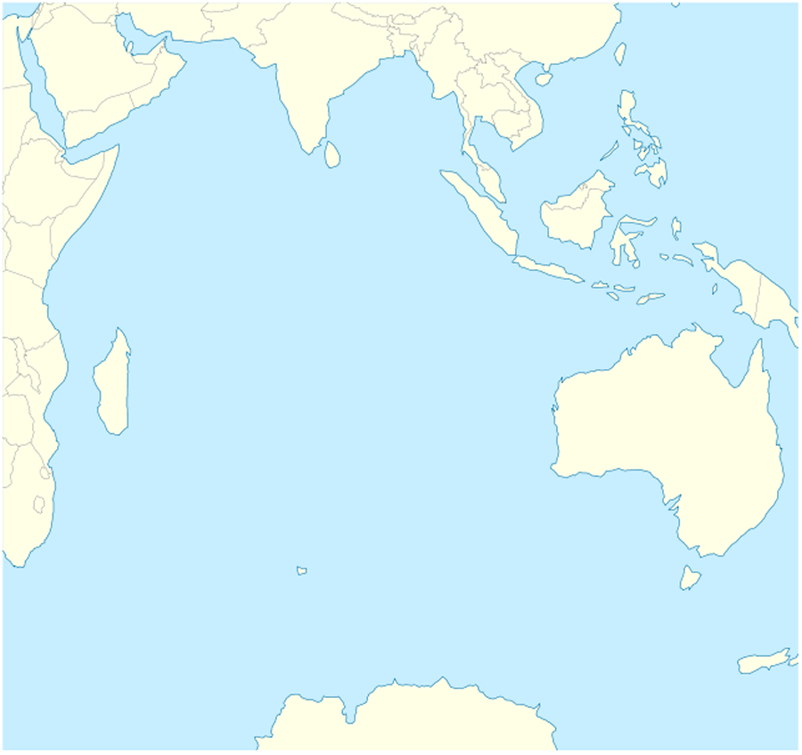 where is cocos islands in the world