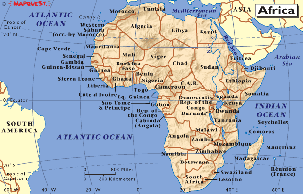 Africa Maps