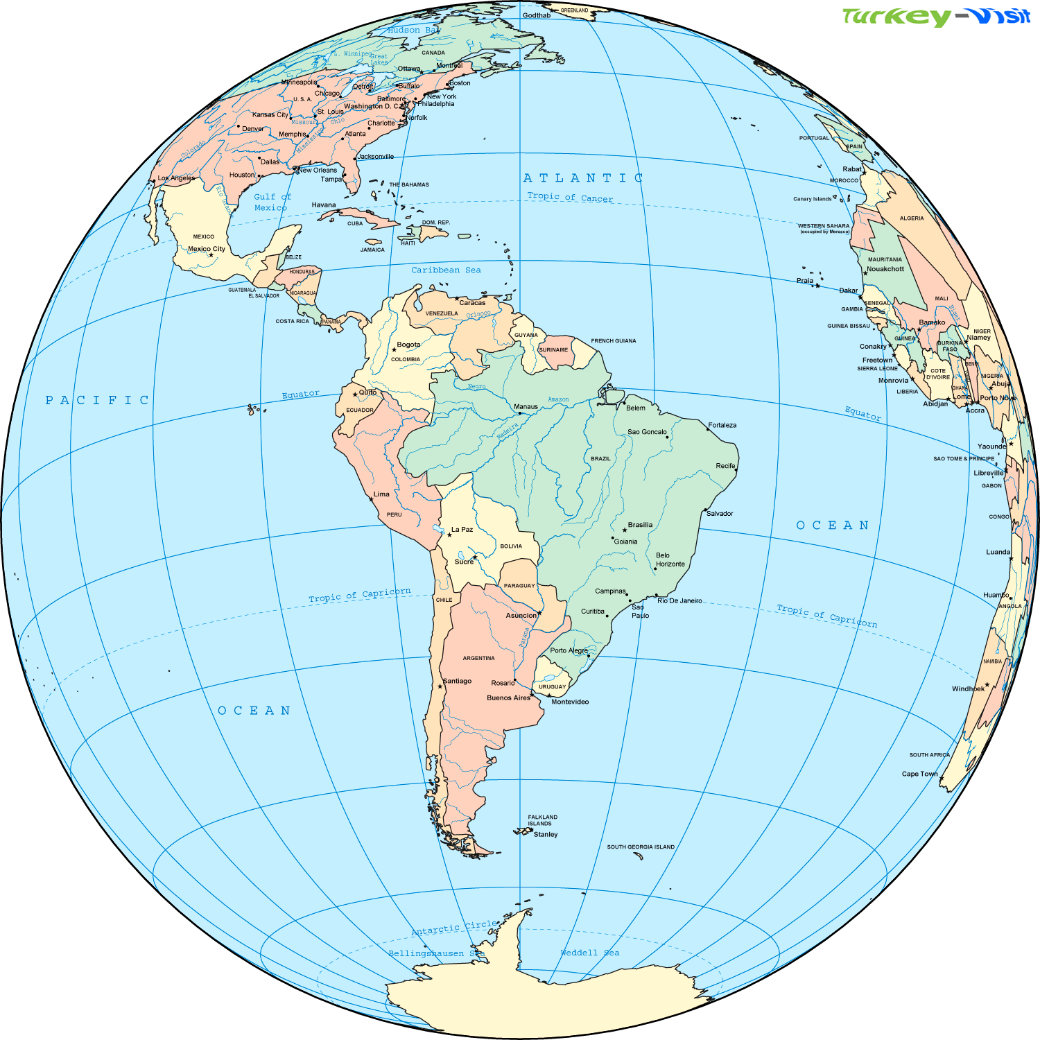 south-america-countries-map