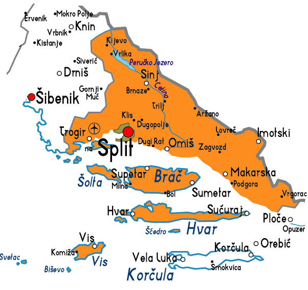 Split map
