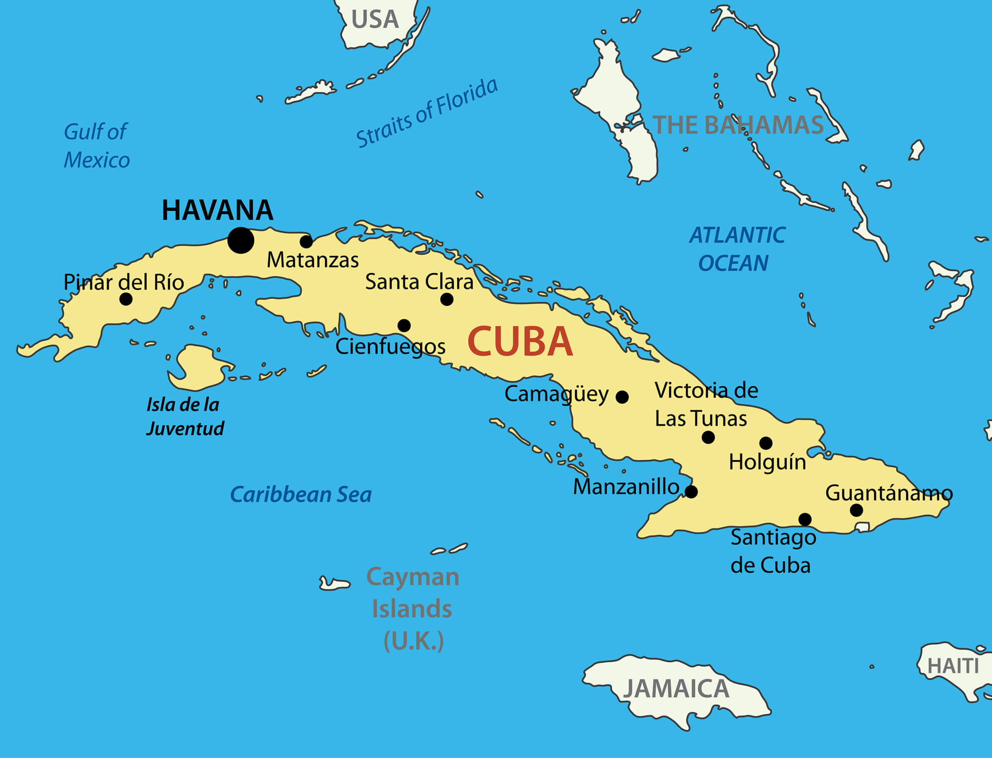 Cuba Map