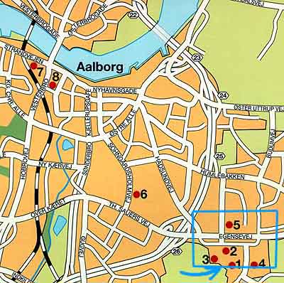 Aalborg map