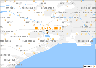 Albertslund map