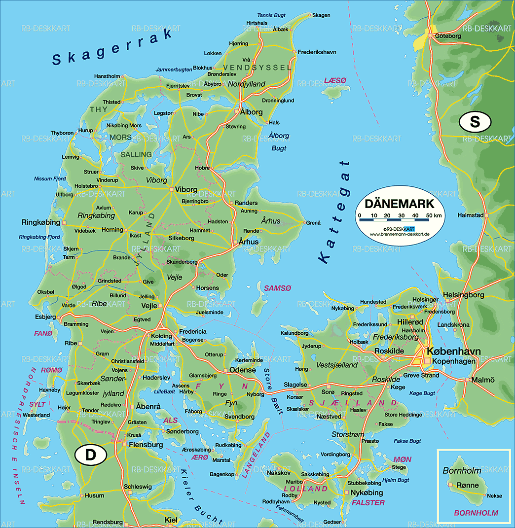 denmark Fredericia map