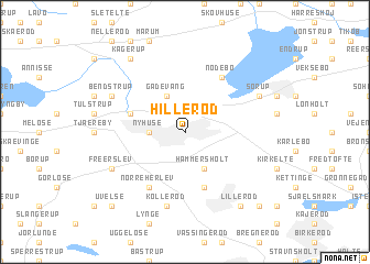 Hillerod map