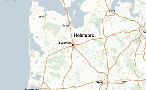 Holstebro province map