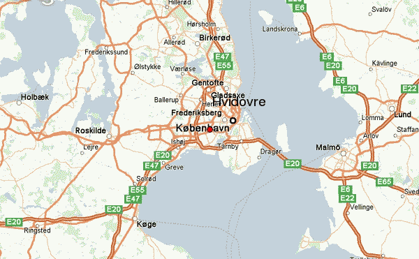 Hvidovre province map