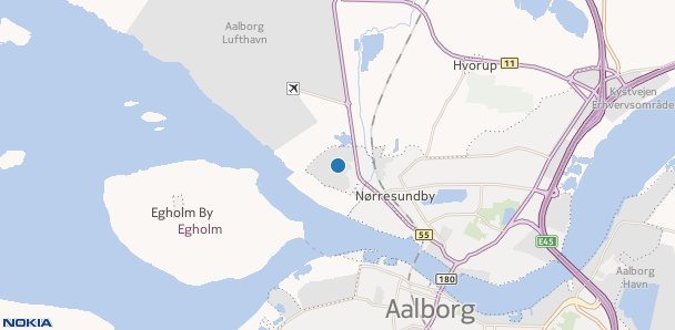 map of Norresundby