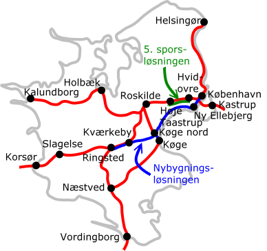 Denmark Railways Copenhagen Ringsted