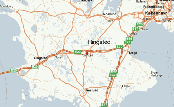 Ringsted map