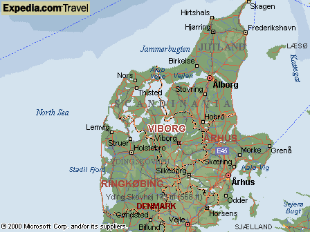 Viborg map