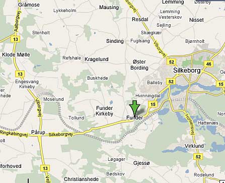 Silkeborg map