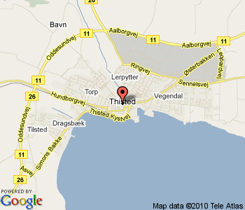 Skive Denmark map