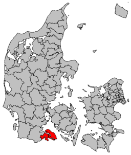 denmark Sonderborg map