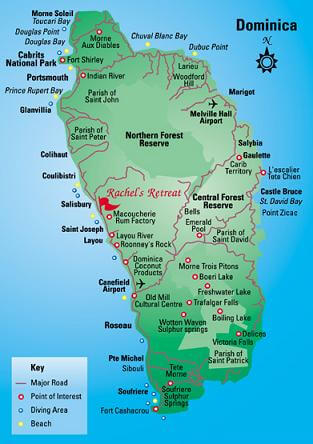 Dominica Maps