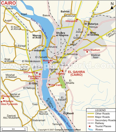 cairo rail map