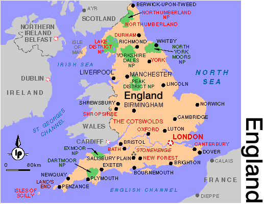 England Map