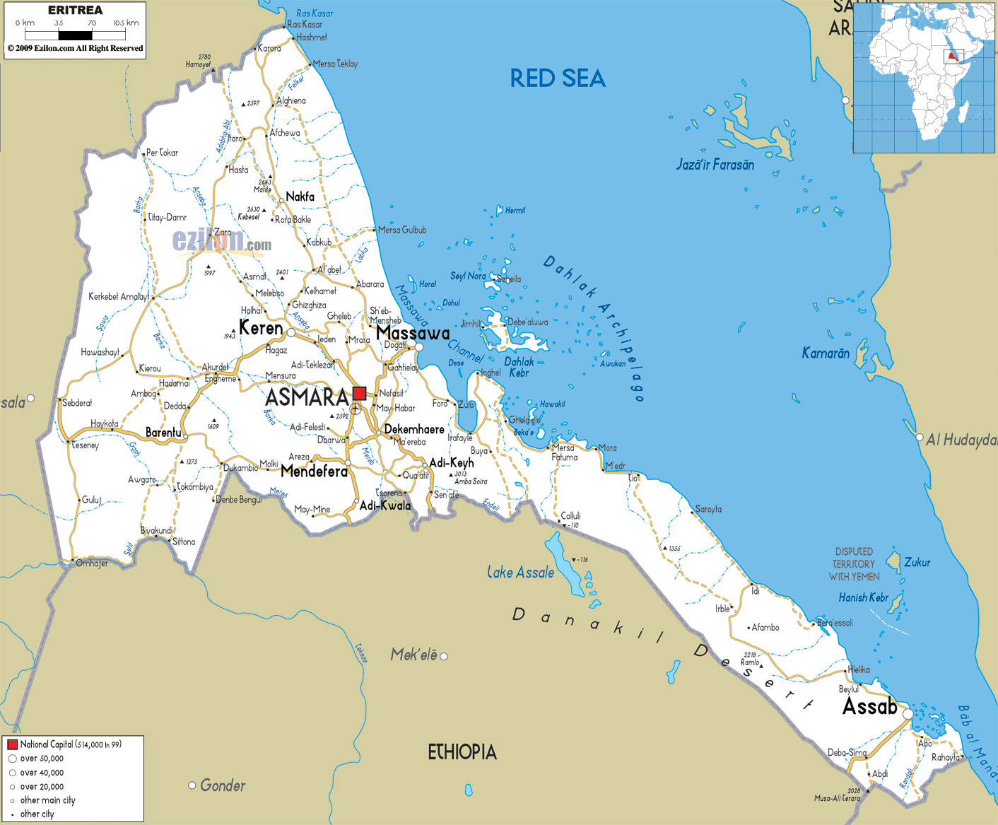 eritrea road map