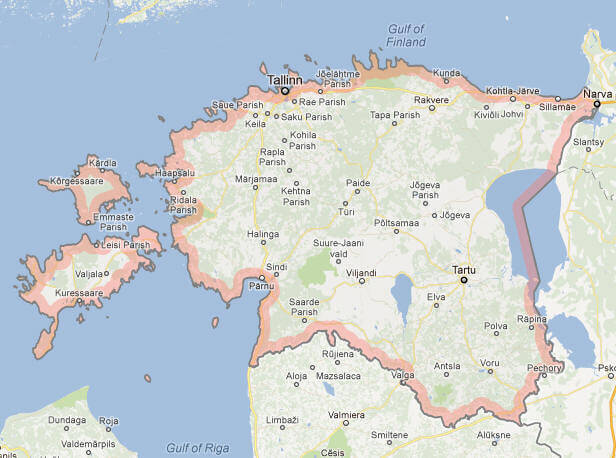 Estonia Map